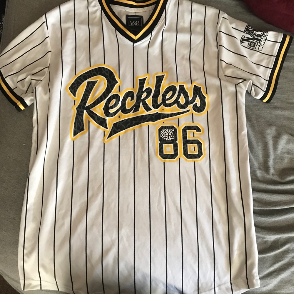 Young and reckless pacsun baseball jersey